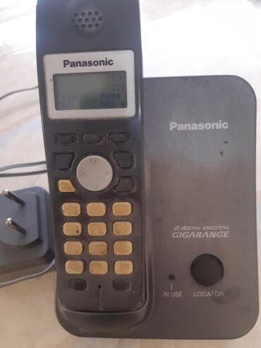 simsiz ev telefonu: Stasionar telefon Panasonic, Simsiz, İşlənmiş, Ünvandan götürmə