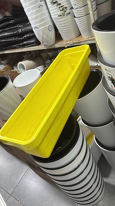 clean box: Комплект для уборки: ведро с системой отжима + плоская швабра - Ведро — 2