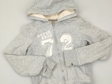 sweterek ażurowy na drutach: Sweatshirt, 8 years, 122-128 cm, condition - Good