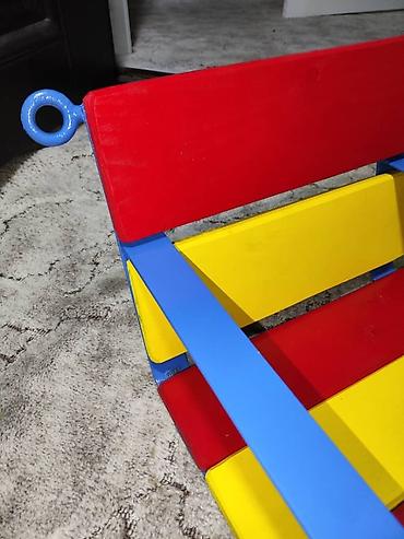 Другие игровые комплексы: Сидушка для качели Яркие цвета — привлекают внимание детей Крепкий — 2