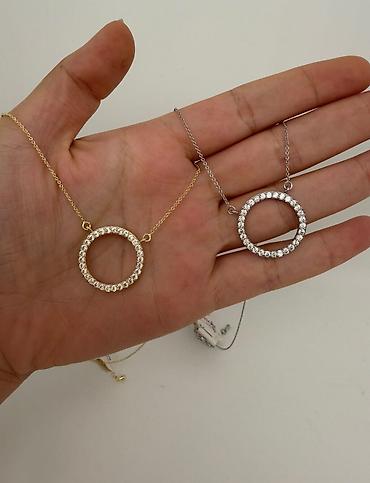 Aksesuarlar: Zərif boyunbağı kolleksiyası - Qızılı dörd yarpaq formalı asmalarla — 3