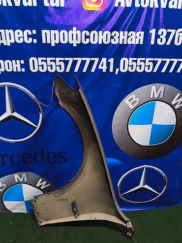 7series: Крыло Переднее правое BMW, 2010 г., Б/у, Оригинал — 2