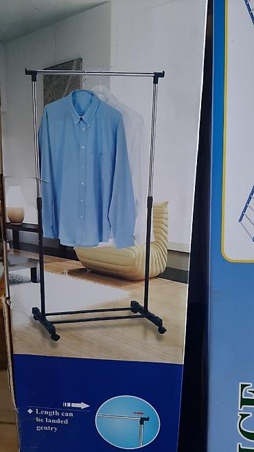 rack: Paltar asqısı və quruducu rəf – təkərli, çoxfunksiyalı dizayn - — 9