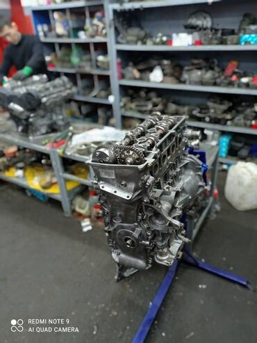 Двигатели, моторы и ГБЦ: Бензиновый мотор Toyota 1.6 л, Б/у — 4