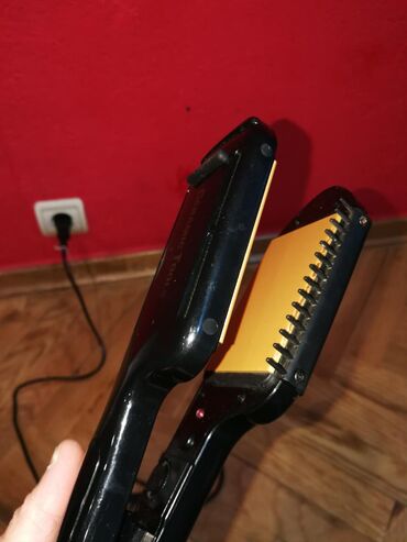 Pegle na paru: Pegla profi Francuskog proizvođača 200w. JILBERE Paris. Širokih ploča — 1