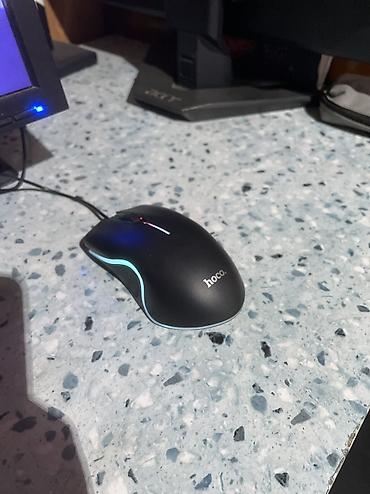 видеоигры: Игровая проводная мышь hoco. - Подключение: USB — стабильный отклик — 3
