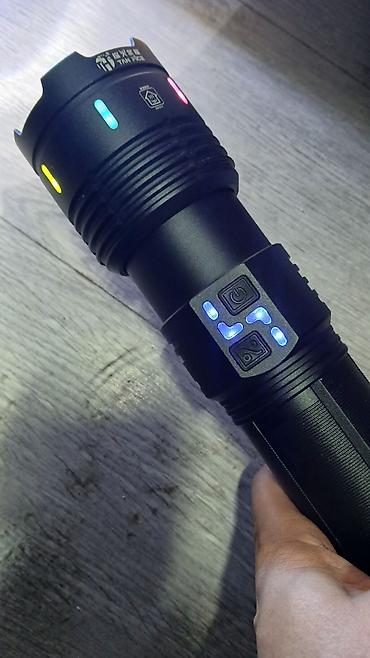 Другие комплектующие: Фонарик LED с мощным оккумулятором новый. 48000маh корпус полностью — 14