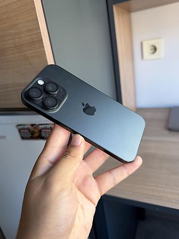 aipad pro: IPhone 16 Pro, Новый, Black Titanium, Наушники, Зарядное устройство, Защитное стекло, 89 % — 1