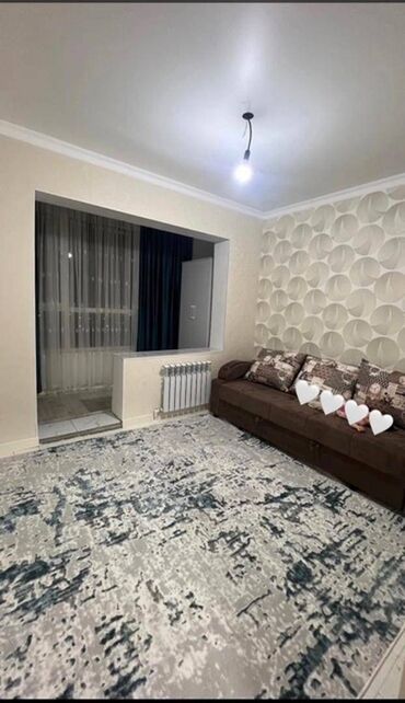 квартира токмок сниму: 1 комната, 40 м², Элитка, 9 этаж, Евроремонт