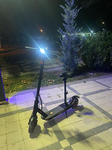 3 tekerli velosiped type 1: Elektrik skuter – oturacaqlı, şəhər üçün ideal - Güclü ön LED fənər — 1