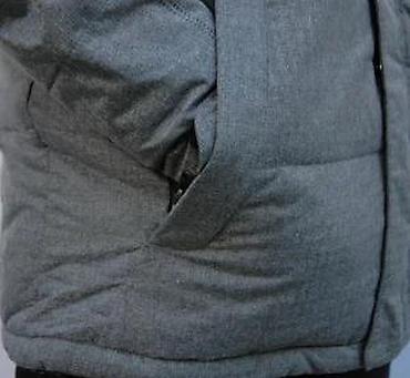 Zimske jakne: Muška zimska jakna – siva, sa kapuljačom - Topla, podstavljena zimska — 15