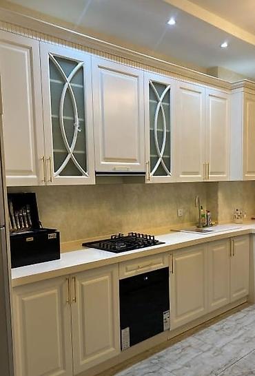 Sifarişlə mətbəx mebeli: Sifarişlə mətbəx dəsti, Özü çəkən petlələr, MDF, Kredit yoxdur, Pulsuz çatdırılma, Rayonlara çatdırılma — 10