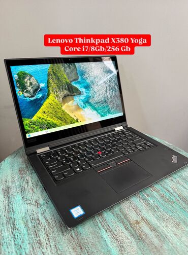 купить компьютер недорого: Ультрабук, Lenovo, 8 ГБ ОЗУ, Intel Core i7, 13.3 ", Б/у, Игровой, память NVMe SSD