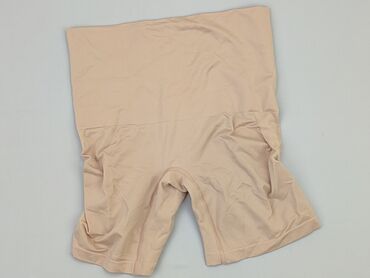 beżowe legginsy damskie: Shorts, H&M, L (EU 40), condition - Very good