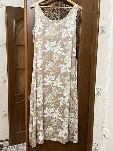 silk the rich: Повседневное платье, Длинная модель, Шелк, Прямое, L, XL — 2