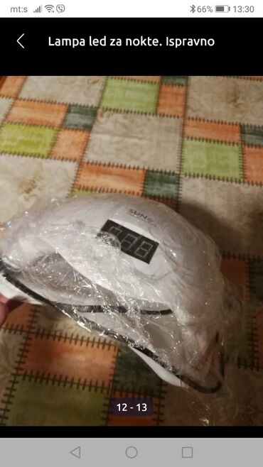 UV i LED lampe za nokte: Lampa profi za Manikir za nokte dobra ispravna. Na diode
 Mirjevo — 10