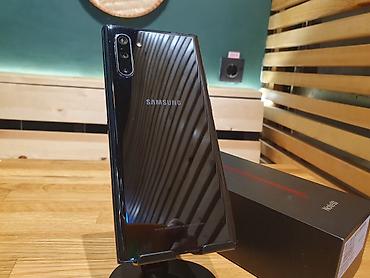 samsung galaxy s10e: Samsung Note 10, Б/у, 256 ГБ, цвет - Черный, 1 SIM, 2 SIM — 4