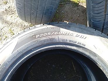 Шины: Продаю 6 штук летних шин 4 из них 16 того размера идеальные. 2 шины — 7