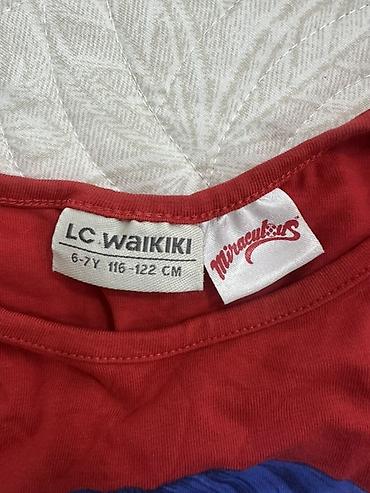 triko: Futbolka, Qız üçün, 6 - 7 yaş, Lc Waikiki — 3