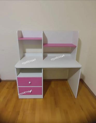 komputer setup: Kompüter masası, Yeni, Laminat, Dördbucaq masa — 4