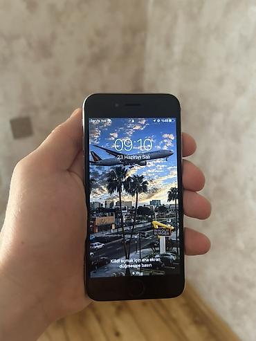IPhone 6s, 32 GB, Gümüşü, Barmaq izi lalafo.az -da IPhone 6s, 32 GB, Gümüşü, Barmaq izi