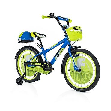 set sminki: Dečija bicikla 20'' Fitness plavo-zelena za dečake Šifra proizvoda — 3