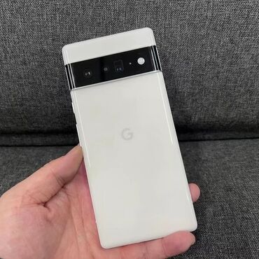 телефоны oppo: Google Pixel 6 Pro, Б/у, 128 ГБ, цвет - Белый, 1 SIM, eSIM