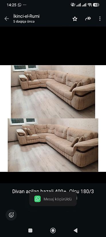 Divan acilan bazali 400₼ .Olcu 180/3 unvan Masazir &Rumi lalafo.az -da Divan acilan bazali 400₼ .Olcu 180/3 unvan Masazir &Rumi