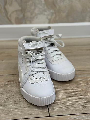 pull and: Кроссовки, 37, Puma, Б/у, цвет - Белый, Самовывоз — 2