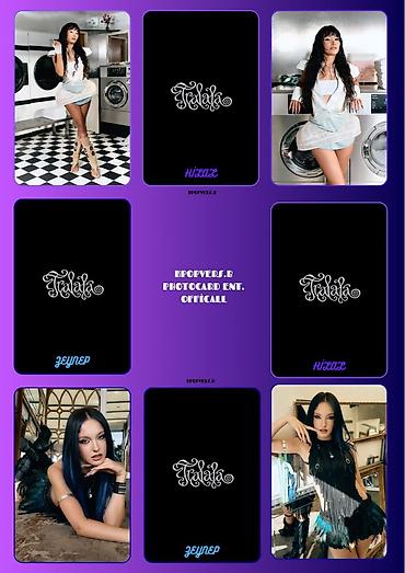 Tralala manifest hilal 2 ədəd zoktay 2 ədəd Photocard//Lisa Instagram