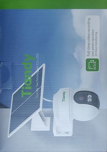 зарядное устройство на солнечных батареях: Уличная поворотная IP‑камера Tiandy с солнечной панелью Ключевые — 2
