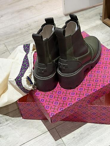 tory burch: Ботинки, 39, Tory Burch, Б/у, цвет - Зеленый — 2