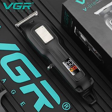 Trimmer VGR 918 - 600mAh / 100 Dəqiqə / 1 Sürət 6500RPM / Cord/Cordles