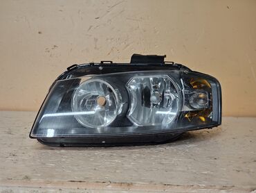 Передние фары: Передняя левая фара Audi 2007 г., Б/у, Оригинал — 2