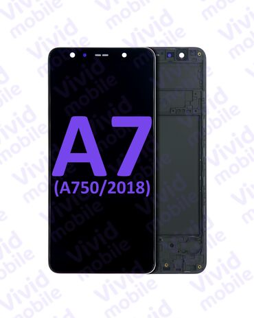 Telefon ekranları: Ekran Samsung A7 2018