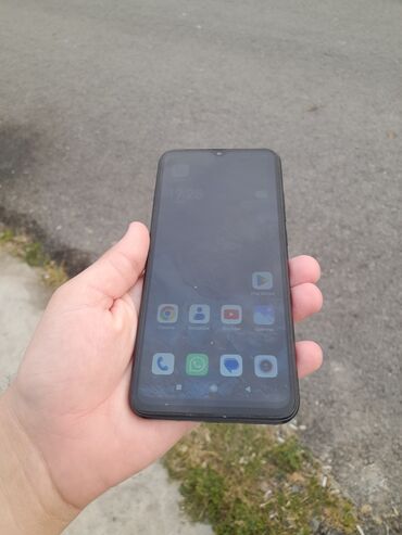 сотовый телефон fly ezzy: Xiaomi Redmi 9A, 32 ГБ, цвет - Черный, 
 Сенсорный, Две SIM карты