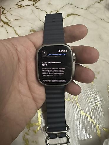 sesli naviqator: İşlənmiş, Smart saat, Apple, Sim kart, rəng - Gümüşü — 1