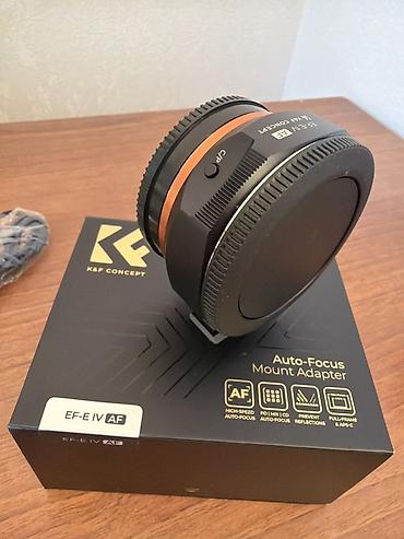 6 d: Переходник K&F Concept EF-E IV AF — автофокусный адаптер крепления — 5