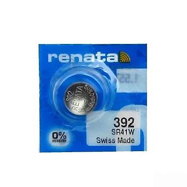 thincal kapsule: Renata 392 SR41W – švajcarska dugmasta baterija - Tip — 1