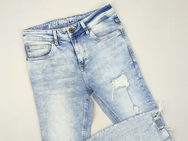 bershka jeansy baggy: S, stan - Dobry