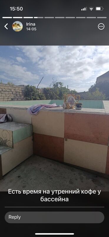 Bağ evlərinin kirayəsi: 100 kv. m, 3 otaqlı, Hovuzlu, Artezian quyusu, Su, Kombi — 2