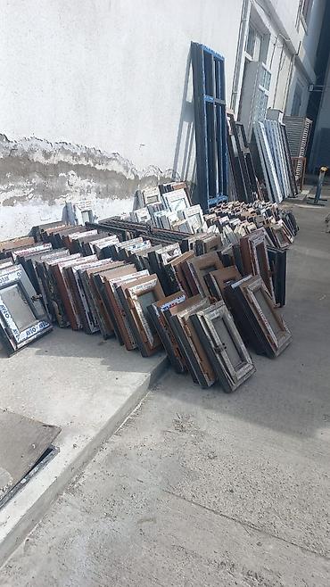 Plastik pəncərələr: İşlənmiş İkiqat şüşə paketi Plastik pəncərə, Еni: 140 sm, Uzunluğu: 150 sm, Ödənişli quraşdırma — 10