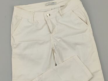 białe t shirty damskie z aplikacją: Spodnie materiałowe, M, stan - Bardzo dobry
