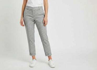 rajstopy do krótkich spodenek: F&F, Material trousers for women, size M