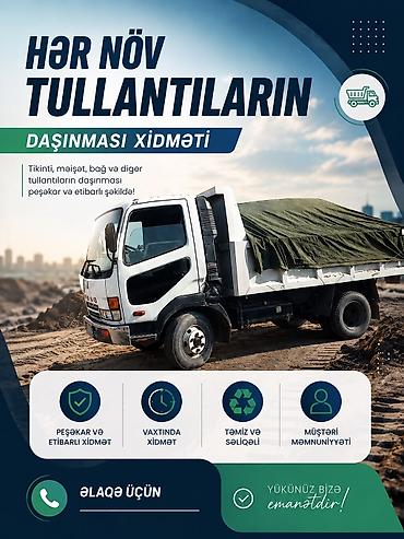 Hər növ tullantıların daşınması xidməti - Məişət, tikinti, bağ və at lalafo.az — 2 Hər növ tullantıların daşınması xidməti - Məişət, tikinti, bağ və — 2
