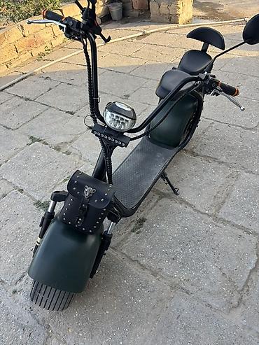 Elektrik “chopper” tipli skuter Sakit, qənaətcil və gündəlik istifadə