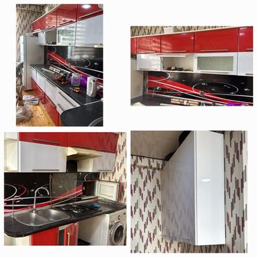 metbex ucun stol ve stullar: Metbex mebeli satilir📍olcu 5m📍uzerinde qaz aspirator ve moyka