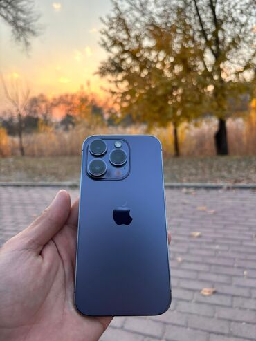 сколько стоит 15 айфон бу: IPhone 14 Pro, Колдонулган, 256 ГБ, Deep Purple, Каптама, 77 %