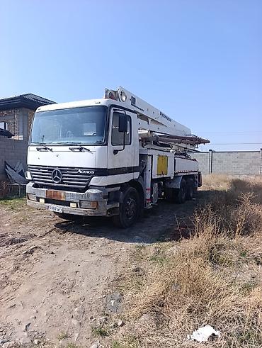 act: Бетононасос, Mercedes-Benz, 2001 г., менее 20 м — 7