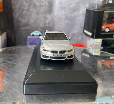 Avtomobil modelləri: Коллекционная модель BMW 4 series F36 Gran Coupe silver 2014 Dealer — 13